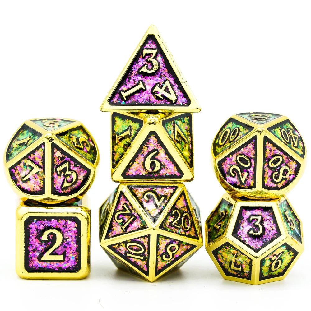 Dés en métal - Cadre ScintillantTales of Dice