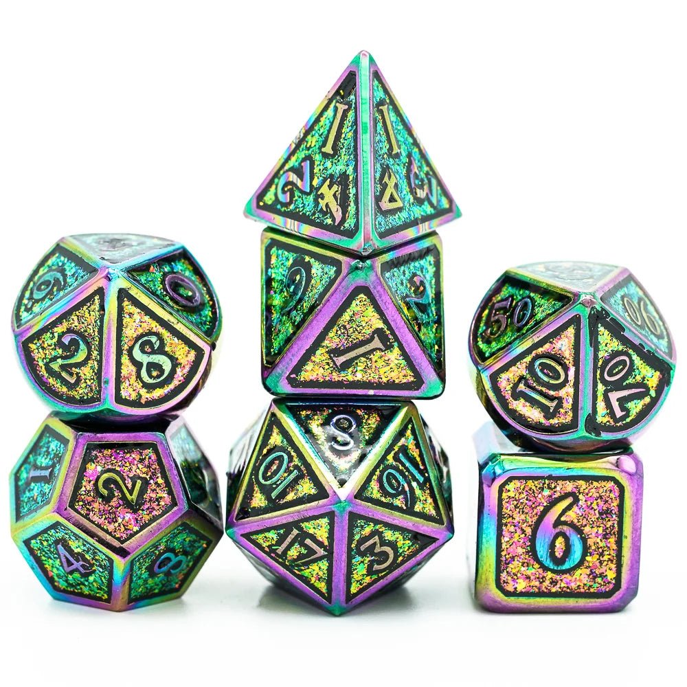 Dés en métal - Cadre ScintillantTales of Dice