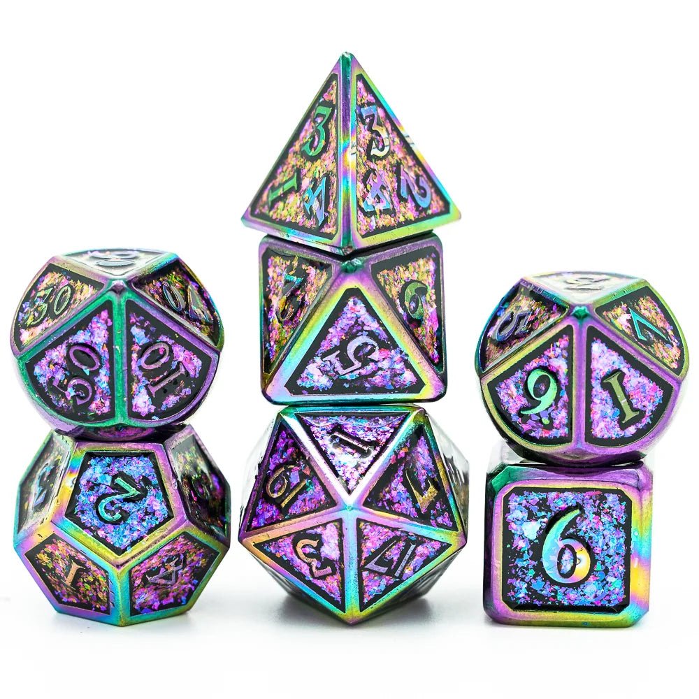 Dés en métal - Cadre ScintillantTales of Dice