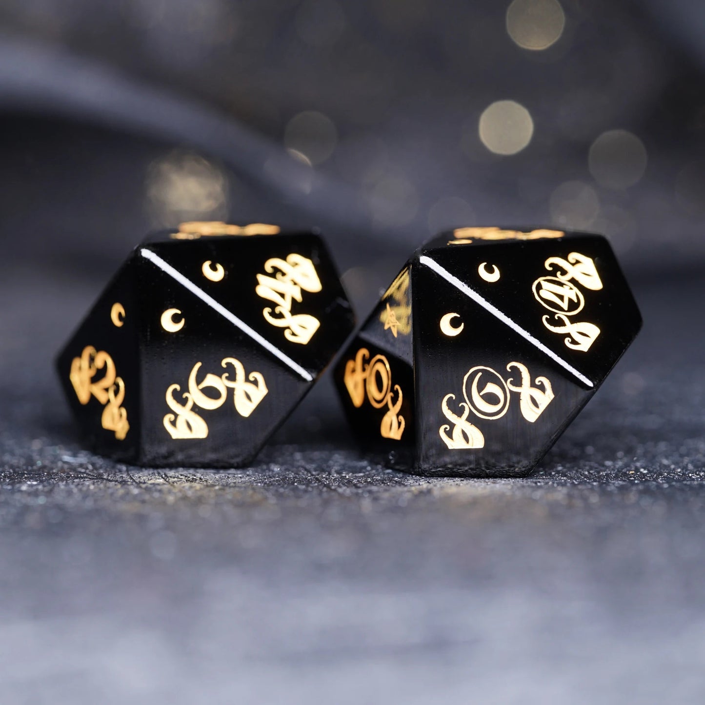 Dés en pierre - Obsidienne Call of CthulhuTales of Dice