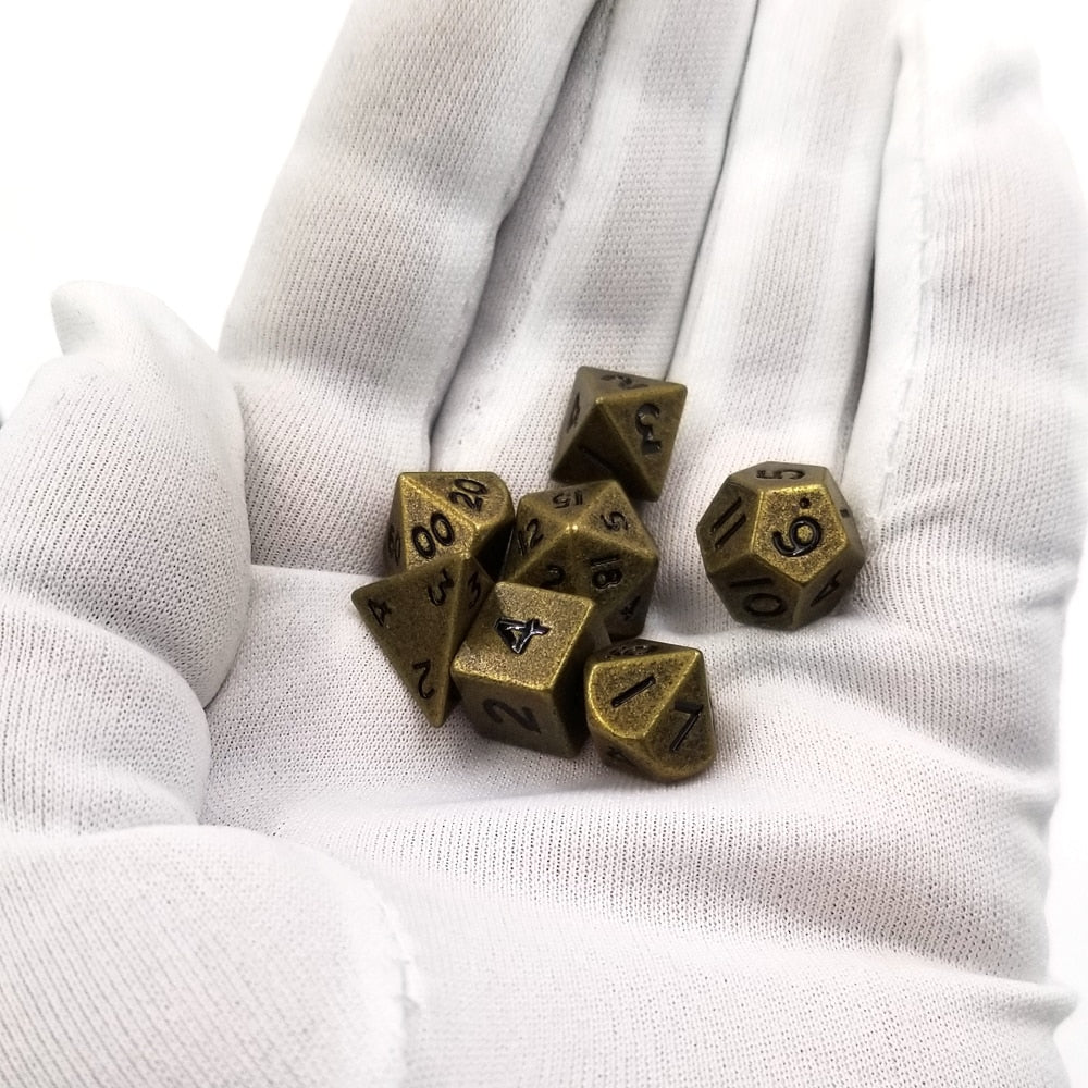 Set de Dés Métallique - Métaux Anciens0Tales of Dice